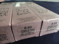 PUR HAIR Haarfarbe 6.65 Dunkelblond Rot Mahagoni, 3x60ml