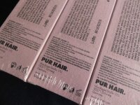 PUR HAIR Haarfarbe 6.65 Dunkelblond Rot Mahagoni, 3x60ml