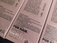 PUR HAIR Haarfarbe 5.4 Hellbraun Kupfer, 3x 60 ml