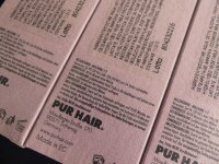 PUR HAIR Haarfarbe 9.7 Hell Hellblond Braun, 3x 60 ml