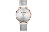 Paul Valentine Damenuhr PV38461 Roségold Silber