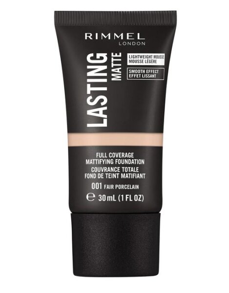 Rimmel Lasting Matte Foundation - 001 Fair Porcelain