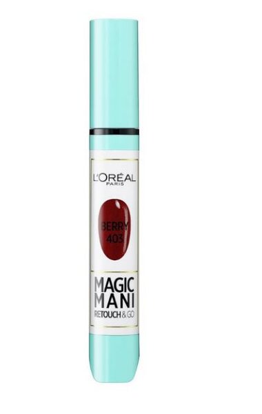 L Oréal Magic Mani Nagellack Lackstift Filz Berry 403