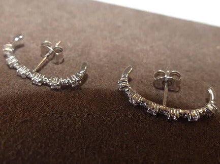 1 Paar Ohrringe "SHINY PAVE