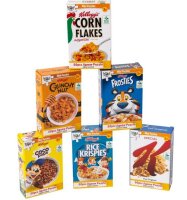 6x Puzzle Kelloggs 50 teilig