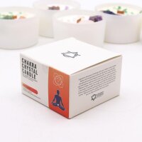 Chakra Kristallkerze  Wurzelchakra
