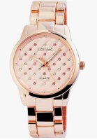 Excellanc Damenuhr Crystal Besatz