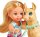 Evi Love Puppe im süßen Outfit mit Alpaka und Leine