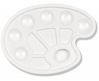 Mischpalette, weiß