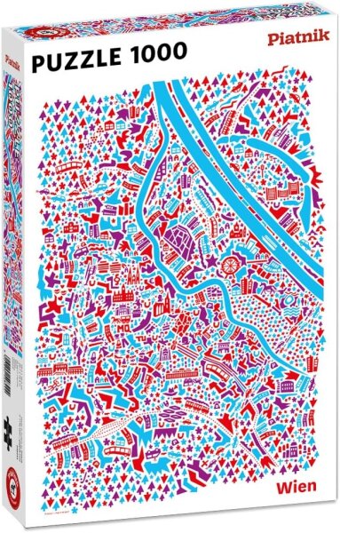 Piatnik 1000 Teile Puzzle Wien 5484