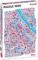 Piatnik 1000 Teile Puzzle Wien 5484