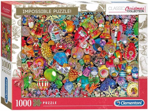 Clementoni 1000 Teile Puzzle Weihnachtspuzzle