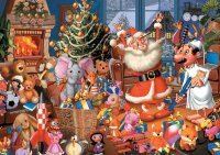 Piatnik Weihnachtsmann Puzzle Weihnachtsüberraschung...