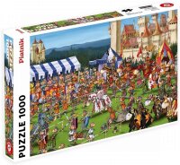 Piatnik 1000 Teile Puzzle Ritterspiele
