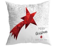 4 er Set Kissenbezüge Weihnachten Winter