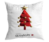 4 er Set Kissenbezüge Weihnachten Winter