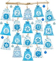 Adventskalender Stoffbeutel