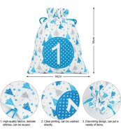 Adventskalender Stoffbeutel