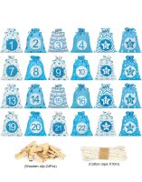 Adventskalender Stoffbeutel