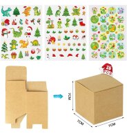 Adventskalender zum Befüllen Dino