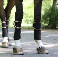 Fleecebandage schwarz braun