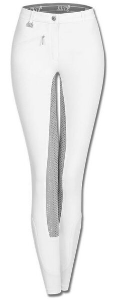 ELT Reithose Silikon  Fun Sport Weiß Gr. 46