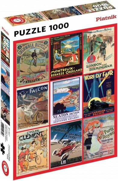 Piatnik 1000 Teile Puzzle Transport Poster 5475