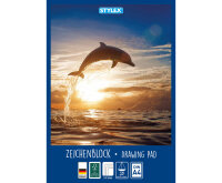 Zeichenblock, DIN A4, 20 Blatt, 120 g, FSC